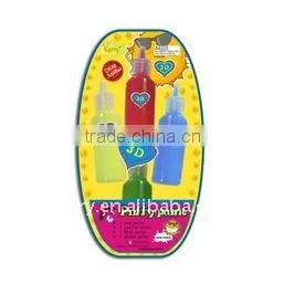 puffy paint 12c 6ml puff paint set non-toxic