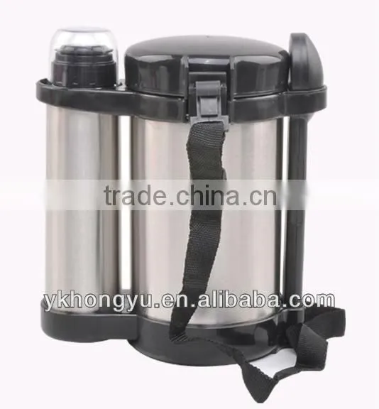 double wall stainless steel vacuum lunch box keep food hot