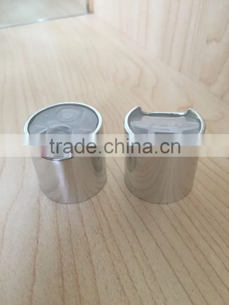 20/410 24/410 28/415 non-spill wholesale clear plastic screw cap flip cap disc top for glass jar glass bottle