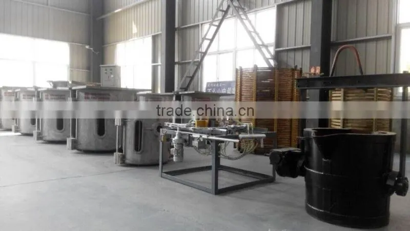 China Supplier Medium Frequency Electric Iron Smelting Furnace