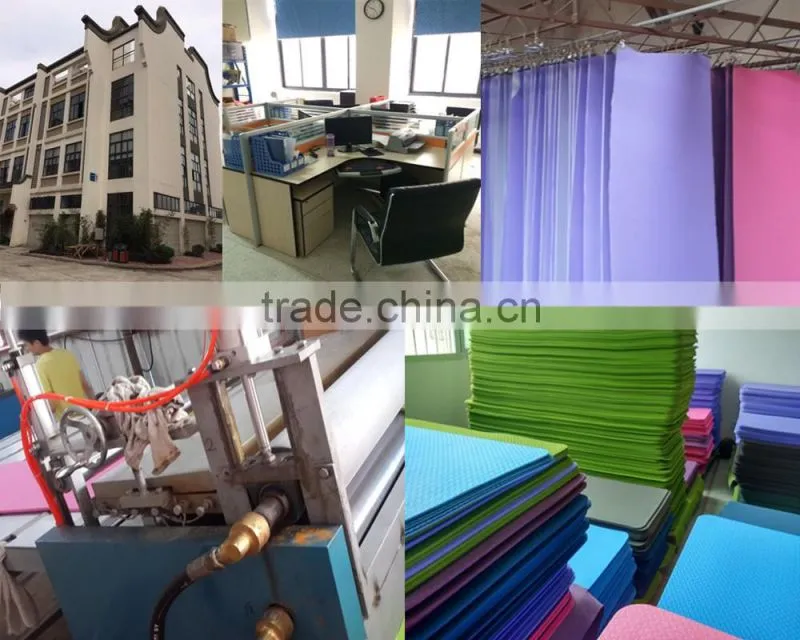 72'x24' extra thick high elastic nbr foam yoga mat with custom logo