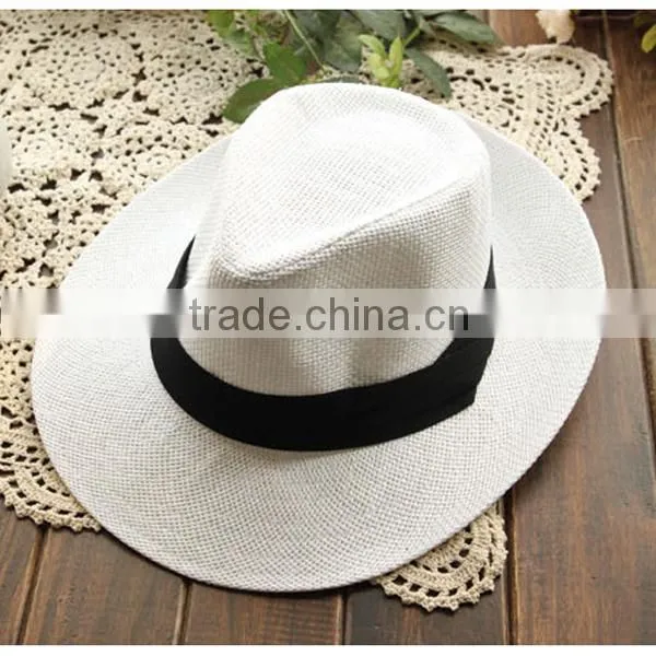 Popular Summer shading straw hat not expensive plain wholesale straw cowboy hats sombrero straw hat wholesale