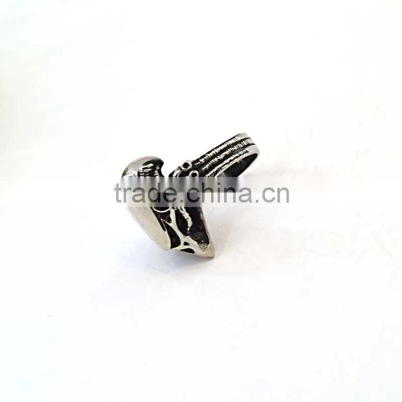 latest silver fashion jewelry 2016 big szie ring designs stainless steel rings