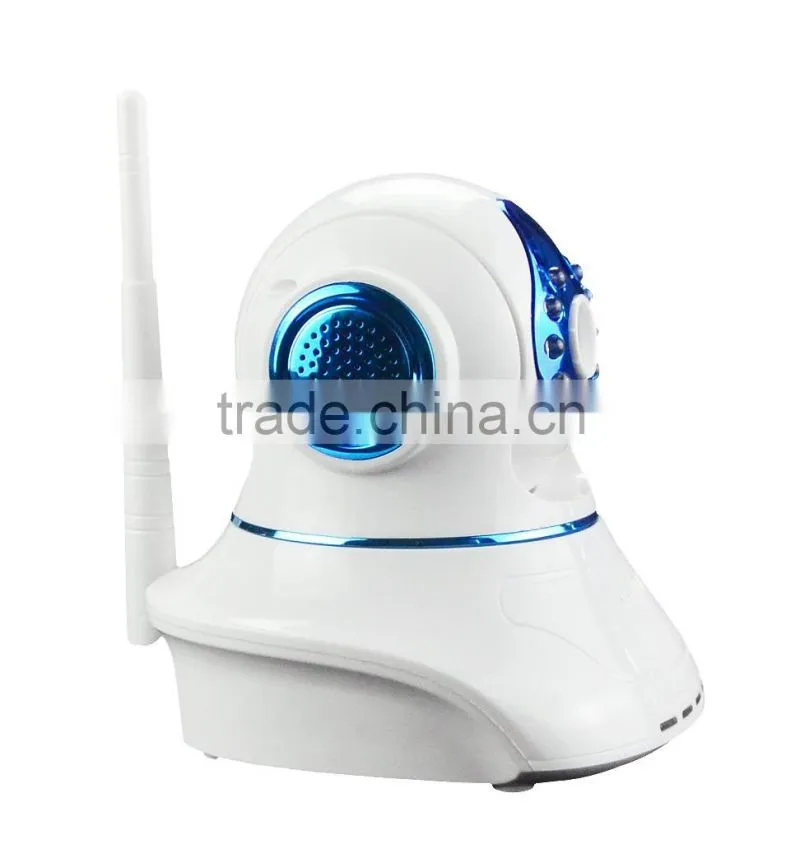 WIFI Intruder Home Alarm IP Camera Wireless Video Security System Android IOS