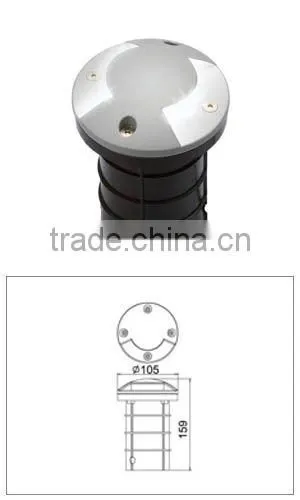 3W underground led step lights lighted paving led light
