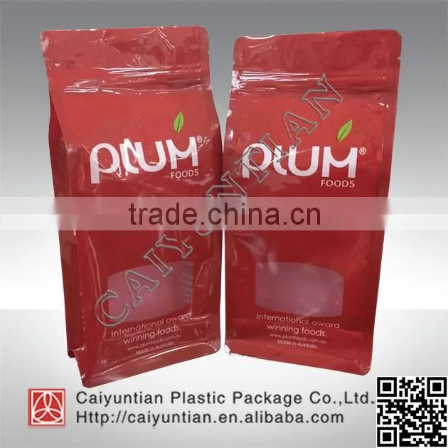 Custom printed heat seal plastic bag/Plastic bag cutting machine