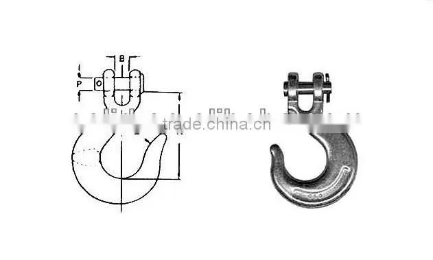 CLEVIS SLIP HOOKS
