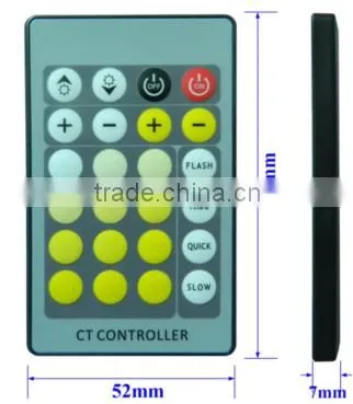 Led strip controller / dimmer for single color