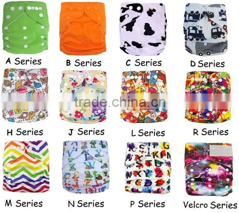 AnAnBaby Latest Machine Washable Cute Newborn Kids Diaper
