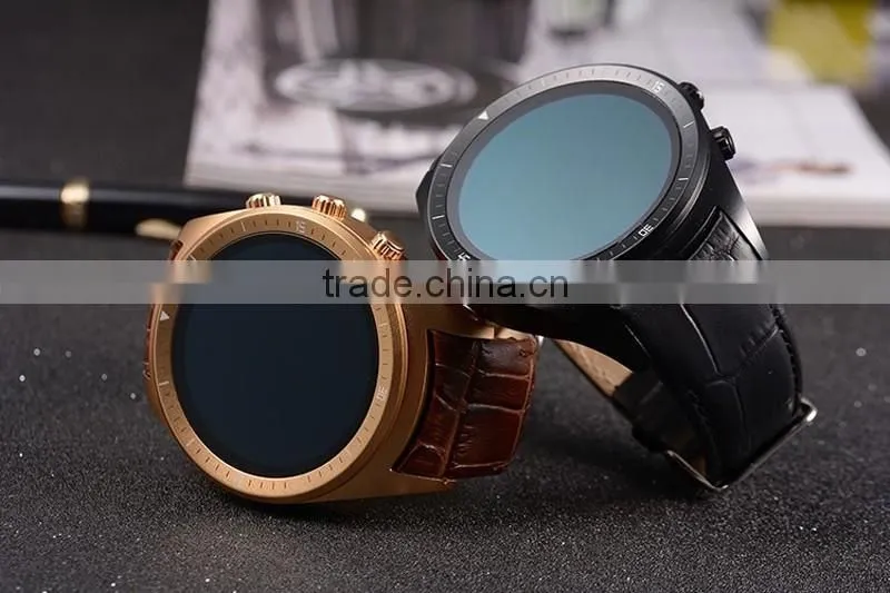 2016 Hot Selling MTK6572 1.4 " IPS 3G GPS WiFi Bluetooth Android 4.4 K18 Smart Watch