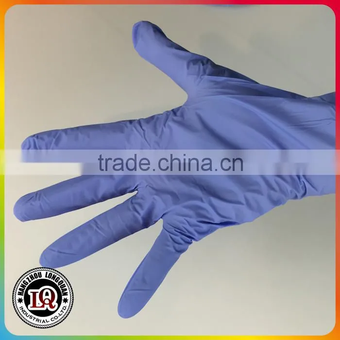Disposable Purple Cheap Nitrile Gloves