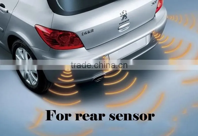 Factory outlet video parking sensor,4.3 inch display +4 parking sensors +car camera