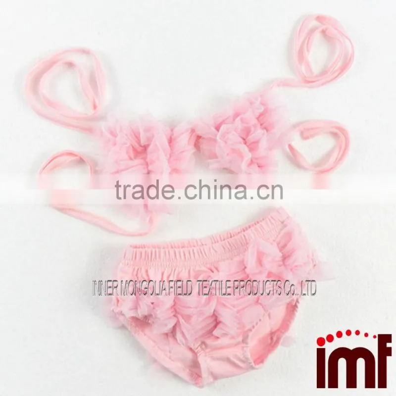 Girls Princess Swimwear Sex Lace Tutu Veil Beach Clothing Childs Bikini