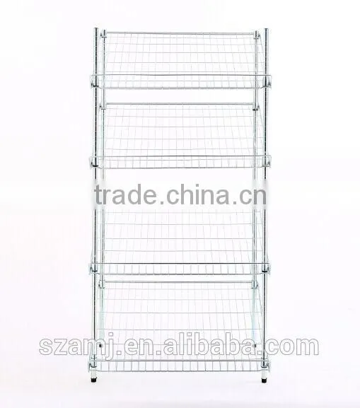 Top Quality Chrome Wire Display Rack