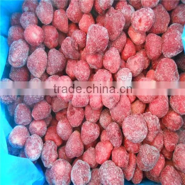 IQF strawberry dices
