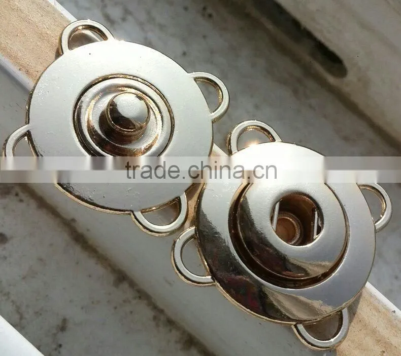 Sedex Audited Factory 2 Pillar Two Parts Sew-on Metal popper snap button