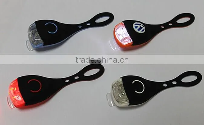 Hot sell waterproof good quality silicone bicycle led light