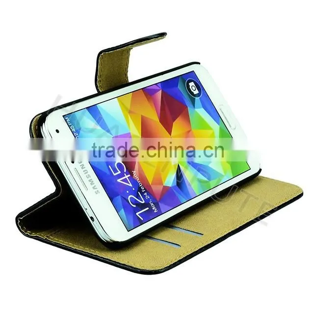 Duarable Leather Case for Samsung S5,PU Cases for Galaxy S5/
