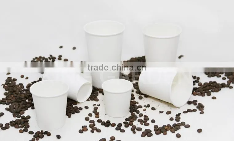 China eco friendly hot paper cups with lids