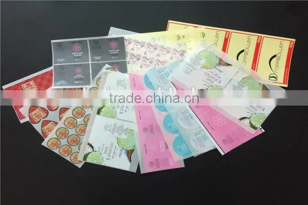 Custom Die Cut colorful vinyl UV stickers in china