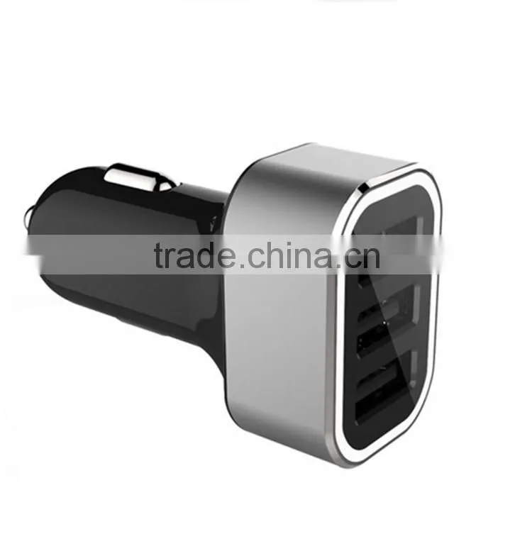 REYON hot sale 25.5W 5.1A 3 usb port custom multiple mobile phone car charger
