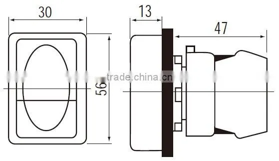 CNTD Innovative Products Double Waterproof Push Button Switch