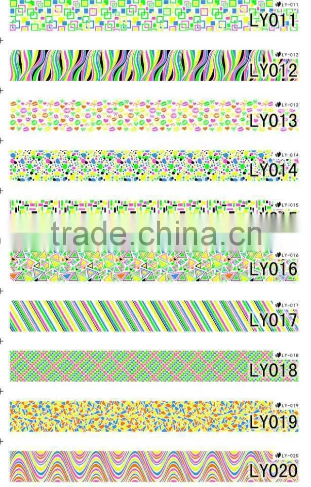 nail polish strips wholesale nail art Wraps geometric pattern Decals