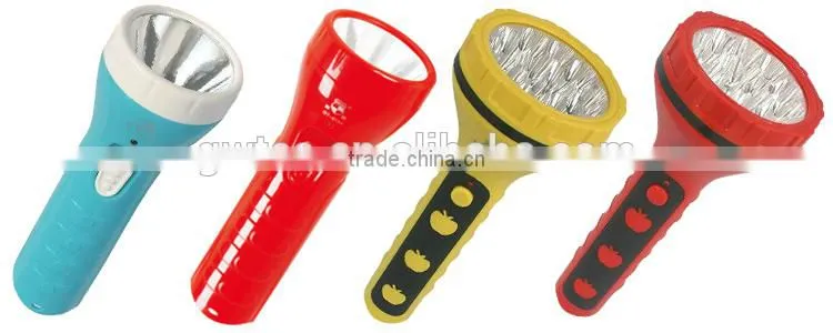 High capacity rechargeable flashlight led flashlight
