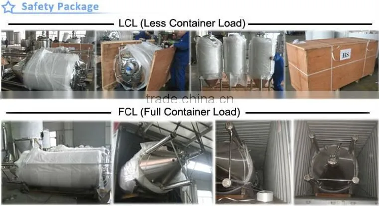CE Approved Stainless Steel Mixing tank mixing vessle mixing blending tank