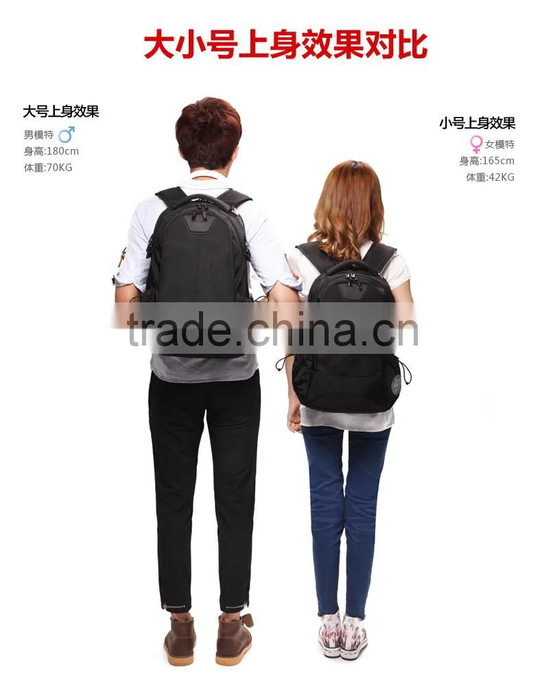 2016 high quality neoprene backpack, Unisex outdoor travel computer durable school backpack bag