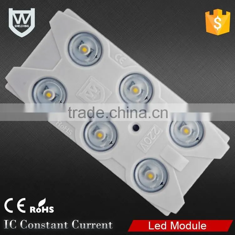 Super brightness driver LED module 1.5W Waterproof IP67 3 chips 5730 led smd module for signboard lighting decoration
