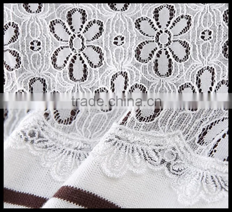 Alibaba China Fashion Top Quality European Trade lace knitted sweaters made in china