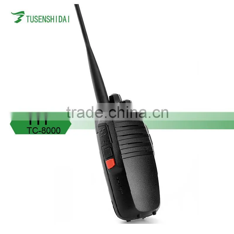 Two Way Radio Single Band For TYT TC-8000 10W Walkie Talkie 136-174MHz or 400-520MHz Mini Transceiver Professional fm transceive