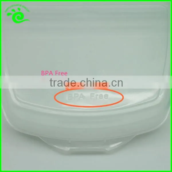 Custom Logo BPA Free Plastic food container 3 compartment microwave