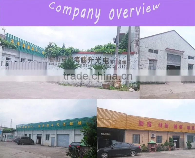 Tall design LED fiber optic light color change light wih big base