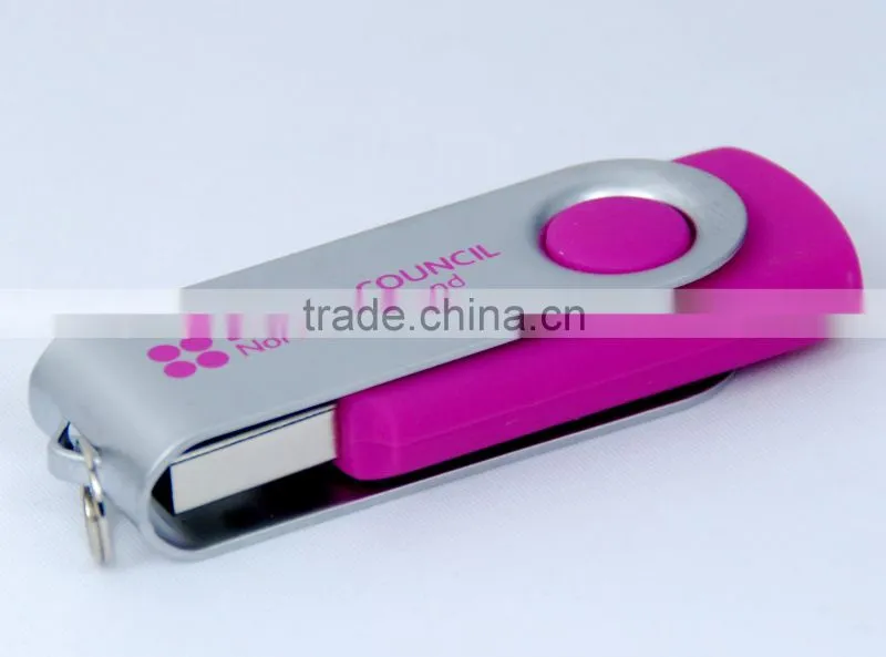 Best selle usb drive Business gift Swivel usb memory Plastic usb memory sticks