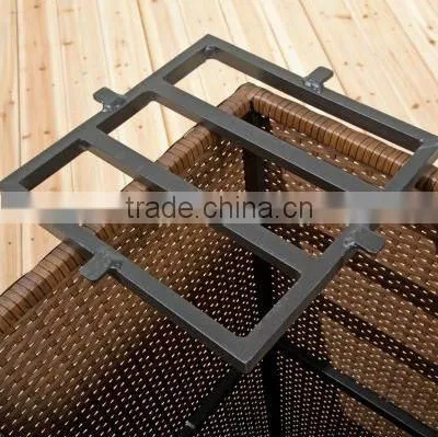 Granco KAL002 garden plastic rattan planters