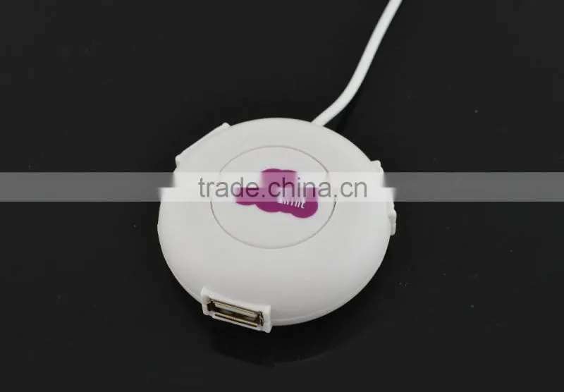 4 Port Usb Hub And Cup Warmer button shape USB Hub