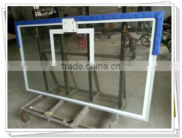 Outdoor aluminum frame Tempered glass basketball board