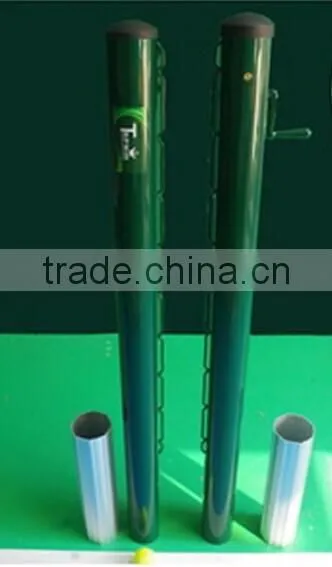 Aluminum Straight Inserted Tennis Uprights Post(Round)