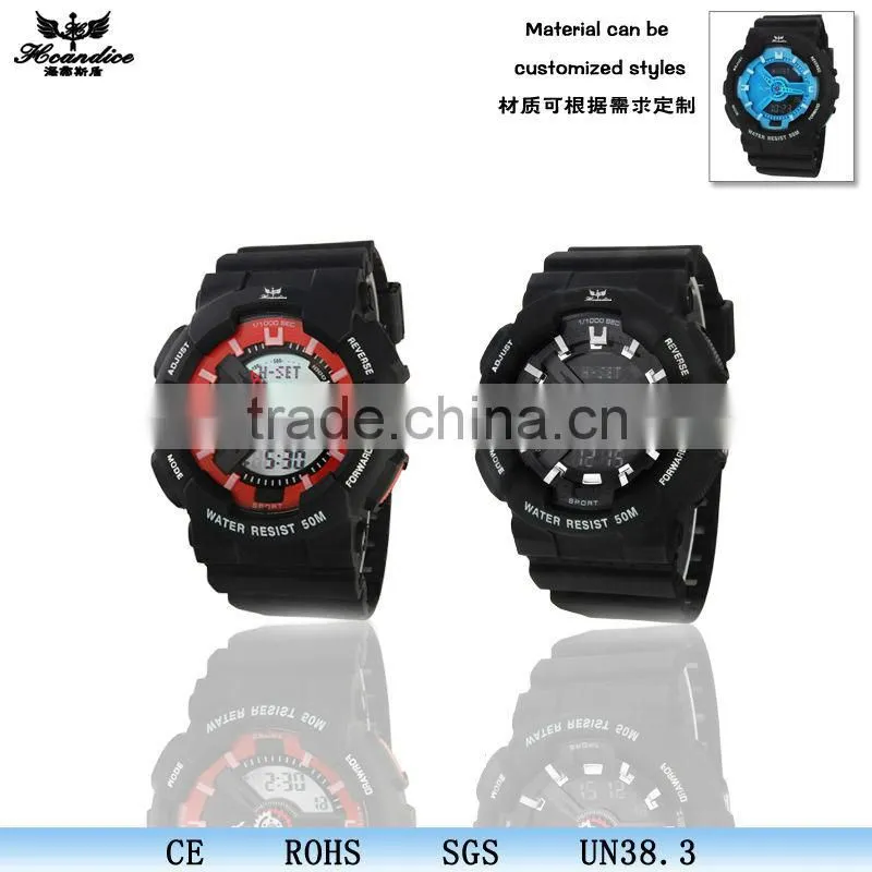 2013 sports colorful kids rubber watches silicone