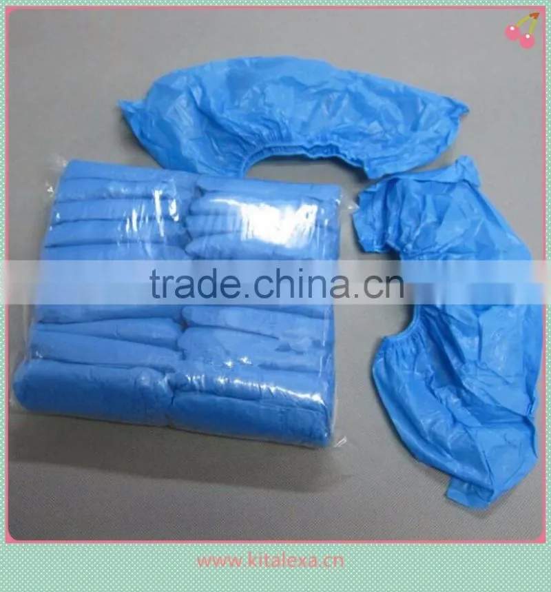 Disposable non-woven shoe cover spot direct sales wholesale multi color optional medical PP shoe cover