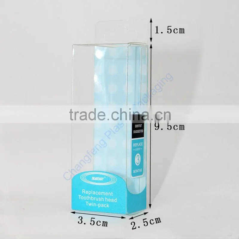 Clear Plastic Packaging Box for Facial Brush