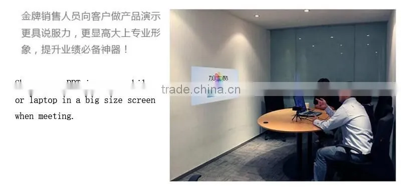 2016 new style Mini portable smart mobile projector
