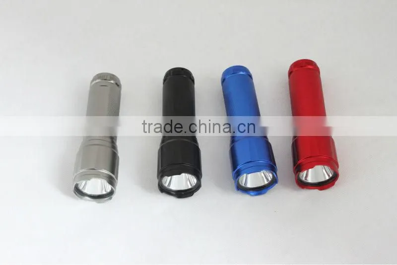 mini aluminum xpe led flashlight aluminum LED torch light