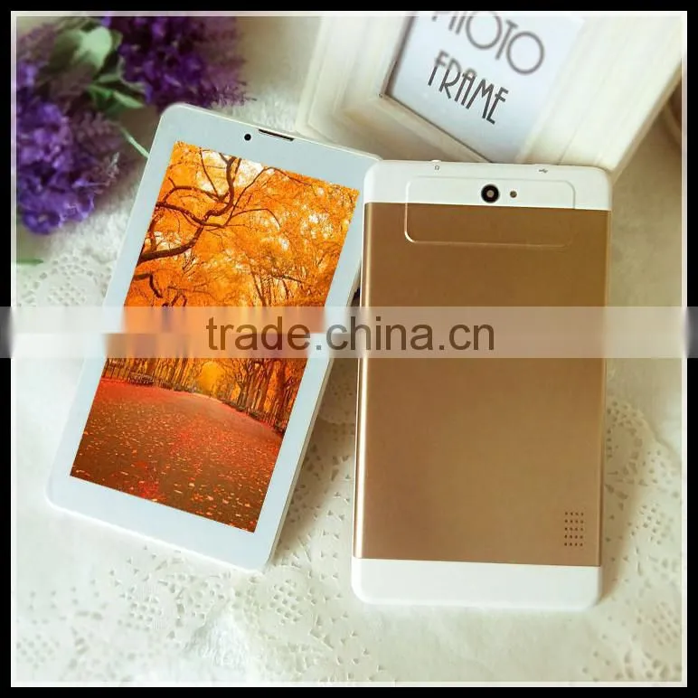 7 Inch Dual Core 3G Calling Dual Sims Android MID ultrathin with Metal shell wifi and Bluetooth
