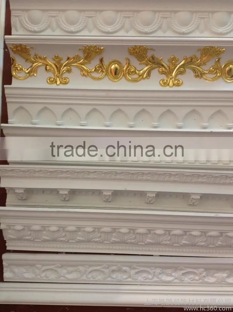gypsum ceiling cornice moulding / gypsum cornice mould factory direct sale