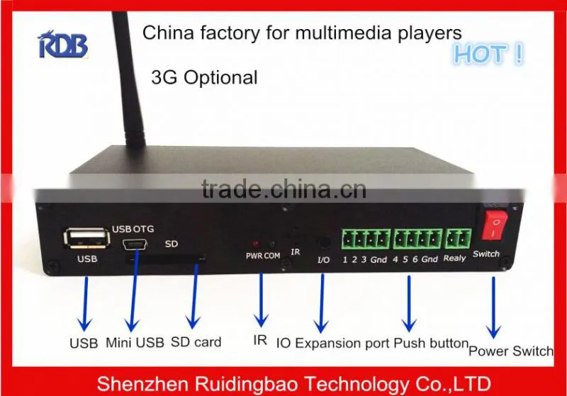 1080P Flac RMVB HDD Digital Media Player