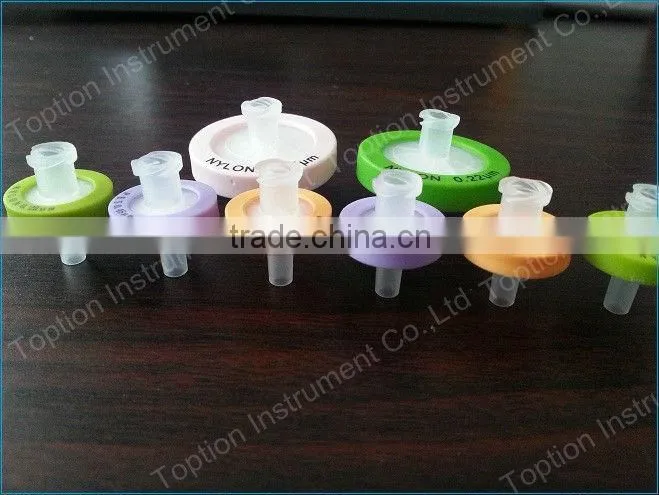 0.22 um/0.45 um membrane syringe filter