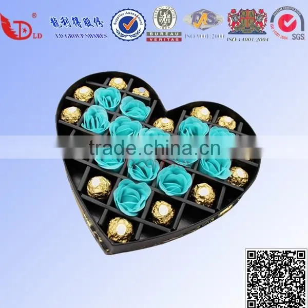 Customized high quality full color acrylic christmas gift box